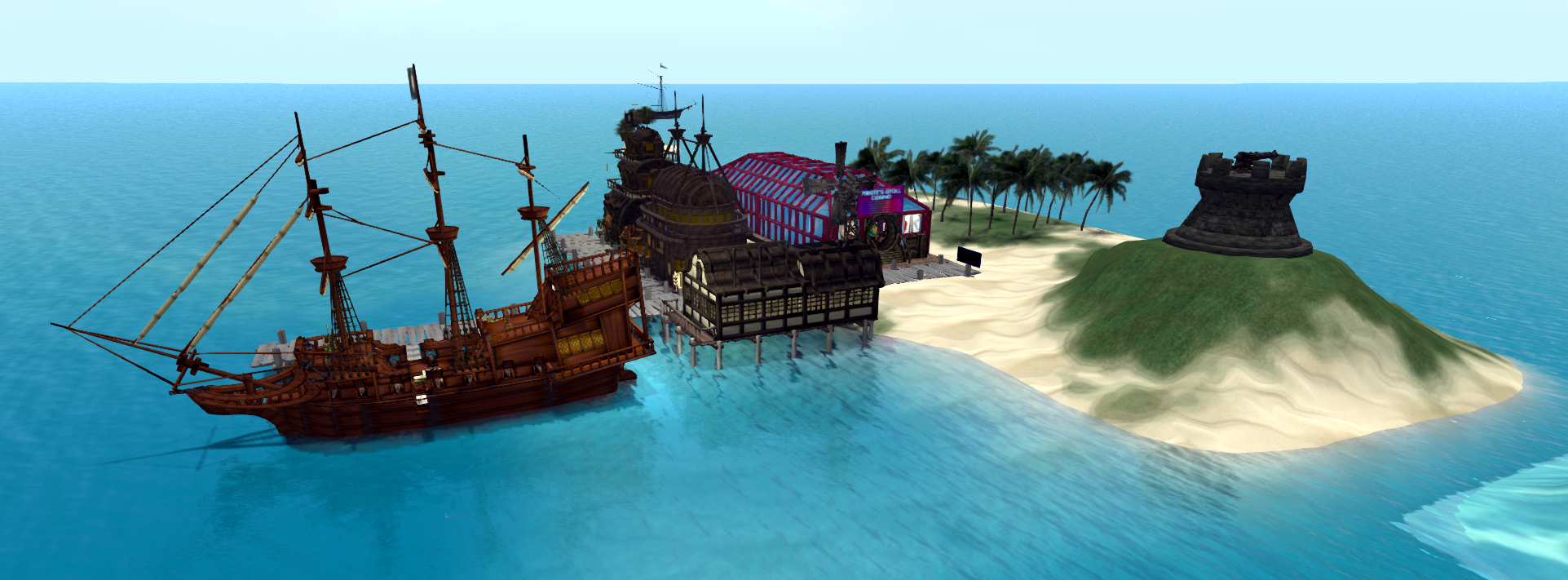 Getting Around - Pirate's Atoll